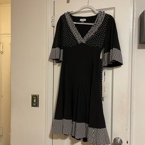 Calvin Klein polkadot dress